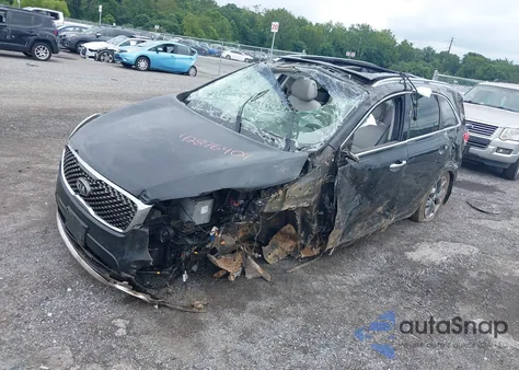 2016 Kia Sorento 3.3L Sx from USA, damaged, VIN 5XYPKDA51GG117505